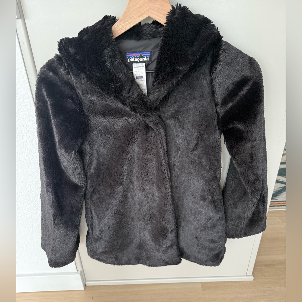 Patagonia Girls Pelage Faux Fur Jacket